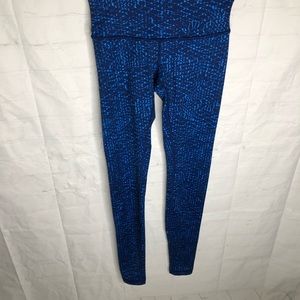 Lululemon Wunder Under III Pant Leggings Samba Snake Kayak Blue Hero Women’s 4